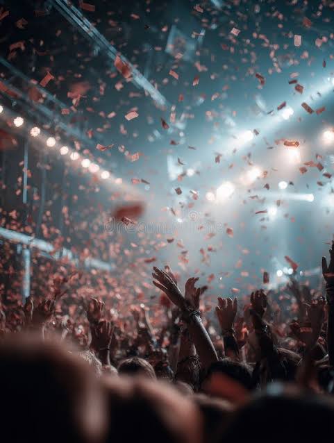 Live concert and festival crowd
